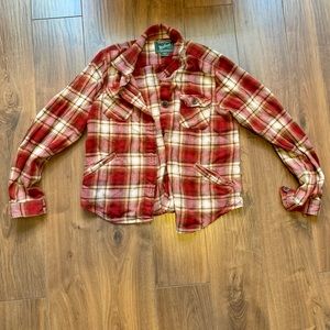 EUC Woolrich Flannel Shacket M